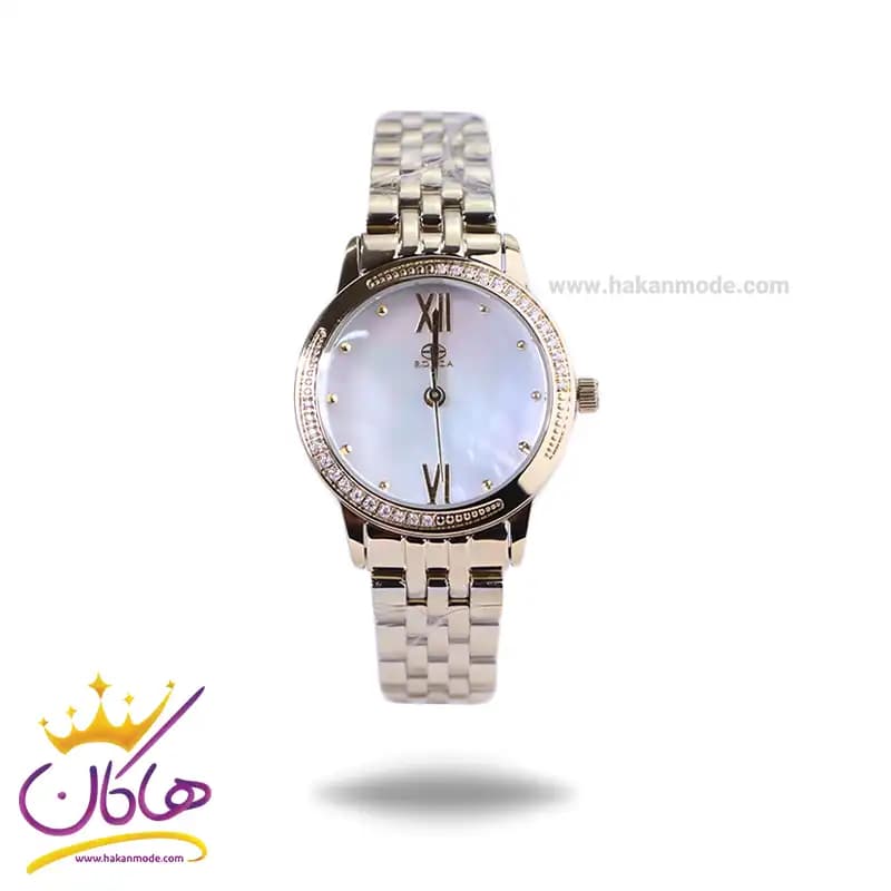 ساعت مچی سولیدا زنانه استیل نقره ای طلایی صفحه صدفی S4139/6 — تصویر ۸