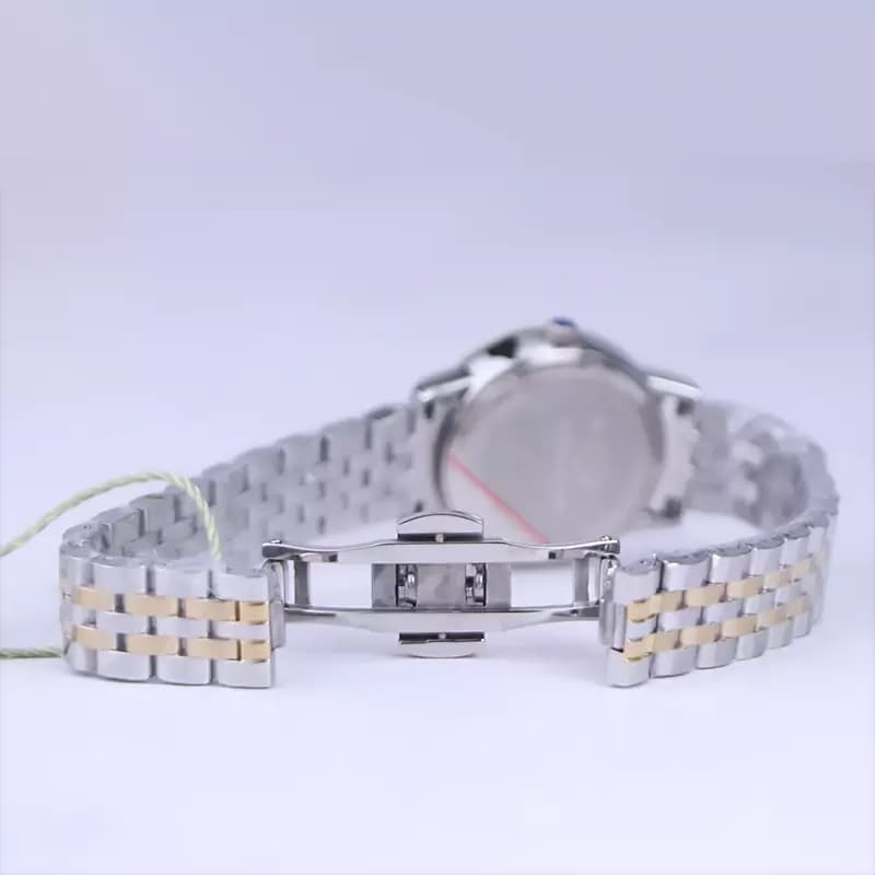 ساعت مچی سولیدا زنانه استیل نقره ای طلایی صفحه صدفی S4139/6 — تصویر ۲