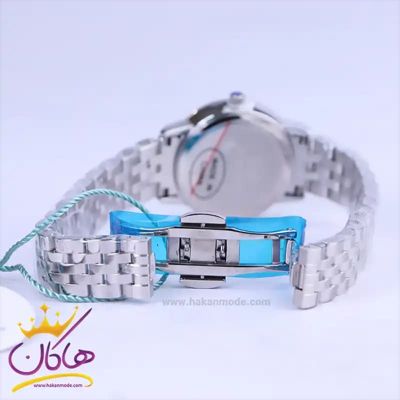 ساعت مچی سولیدا زنانه استیل نقره ای طلایی صفحه صدفی S4139/6 — تصویر ۶