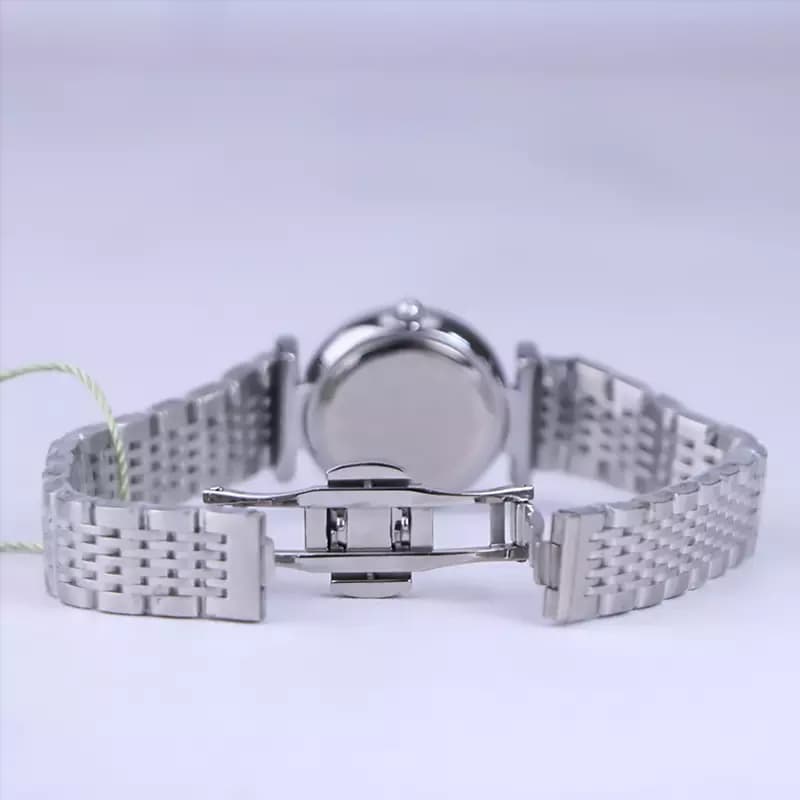 ساعت مچی سولیدا زنانه فلزی نقره ای صفحه سفید L 2128/1 — تصویر ۲