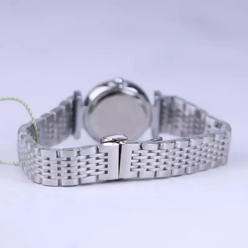 ساعت مچی سولیدا زنانه فلزی نقره ای صفحه سفید L 2128/1 — تصویر ۳