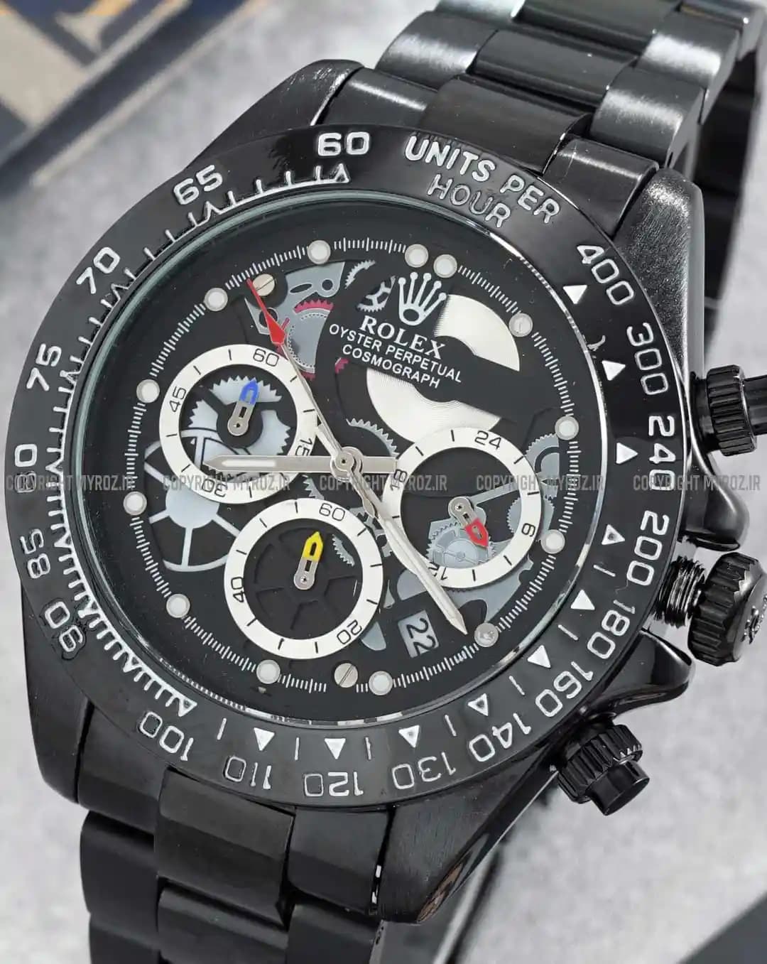 ساعت مچی مردانه رولکس ROLEX طرح Daytona مدل 2021 — تصویر ۵