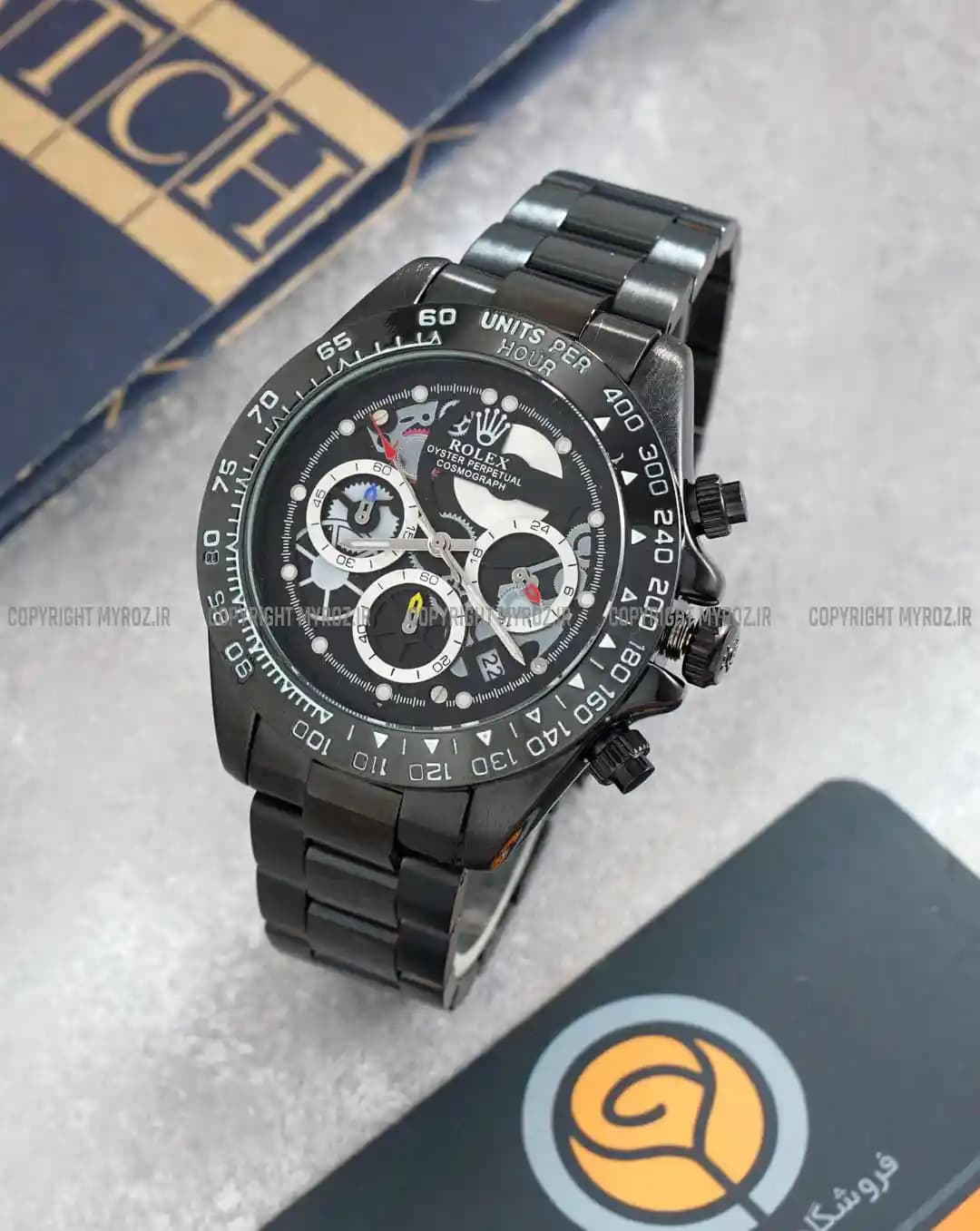 ساعت مچی مردانه رولکس ROLEX طرح Daytona مدل 2021 — تصویر ۳