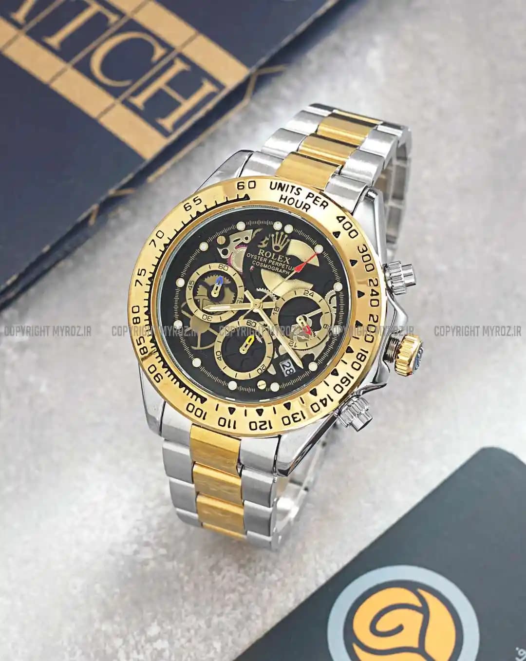 ساعت مچی مردانه رولکس ROLEX طرح Daytona مدل 2019 — تصویر ۳