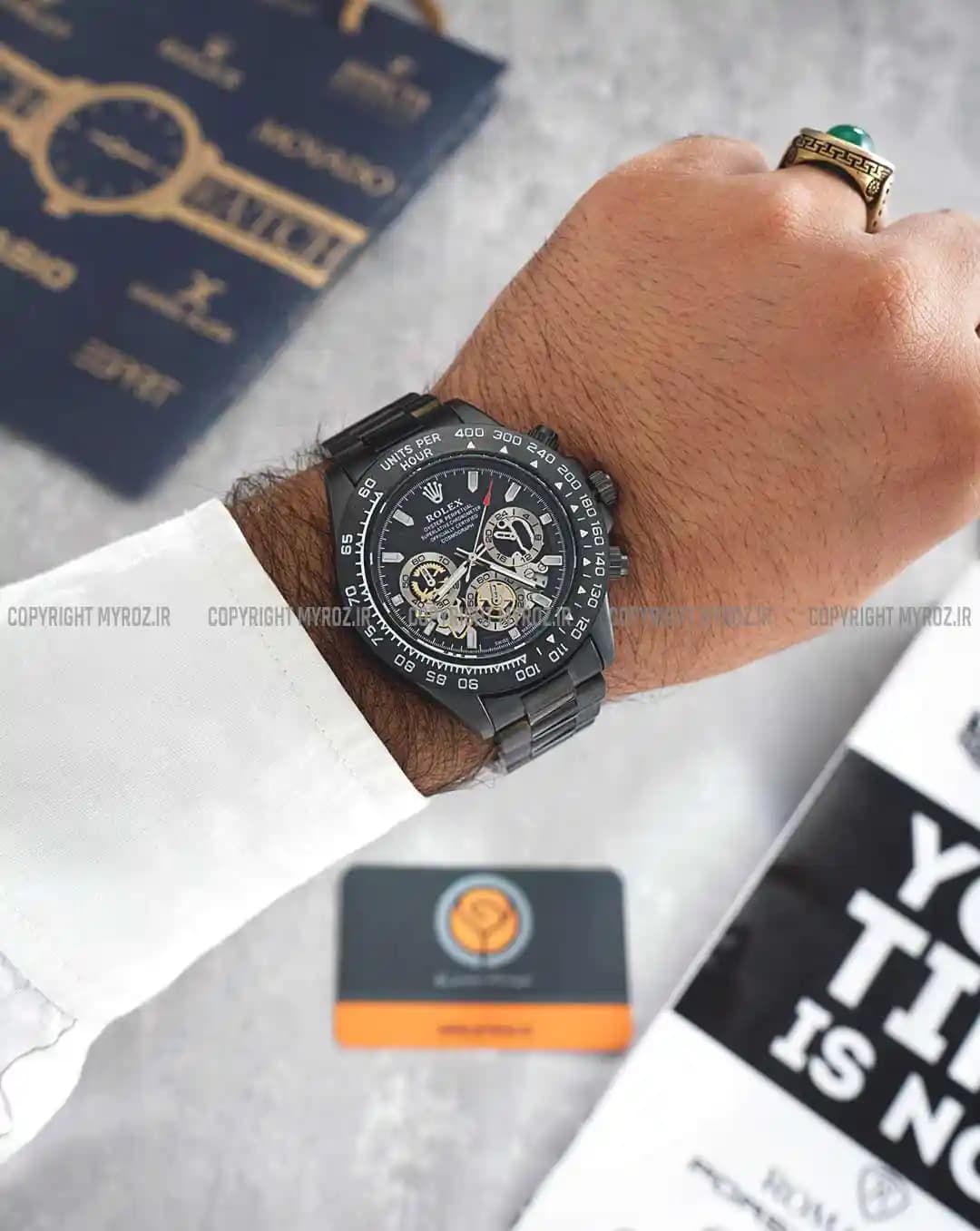ساعت مچی مردانه رولکس ROLEX طرح Daytona مدل 2017 — تصویر ۲