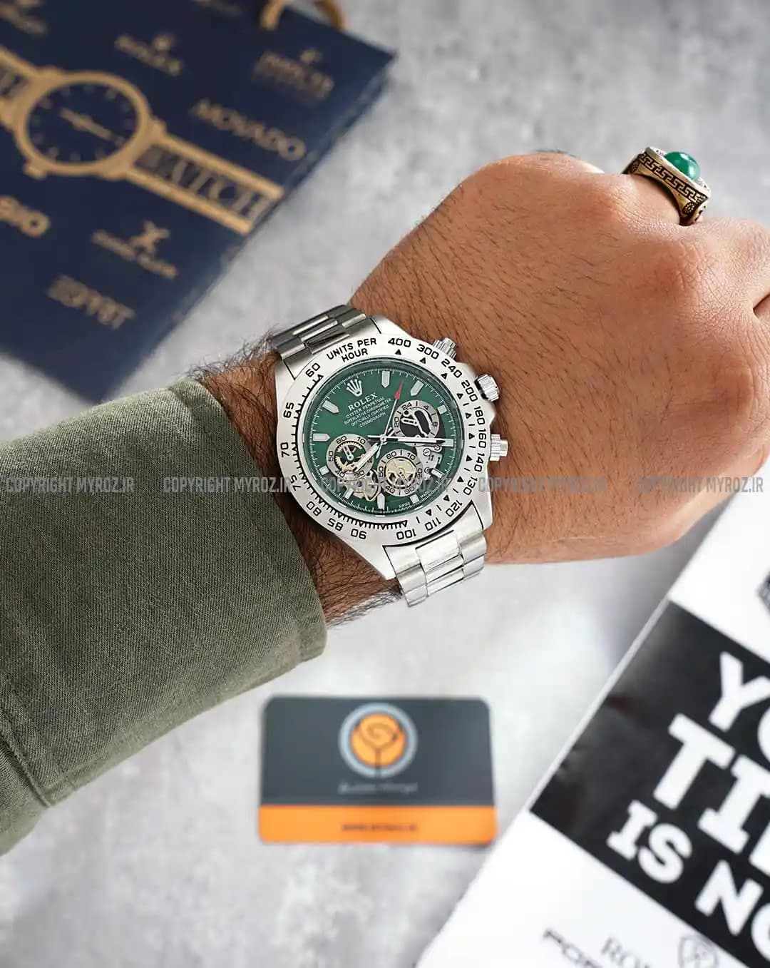 ساعت مچی مردانه رولکس ROLEX طرح Daytona مدل 2016 — تصویر ۲