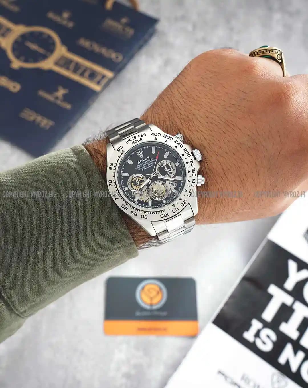 ساعت مچی مردانه رولکس ROLEX طرح Daytona مدل 2015 — تصویر ۲