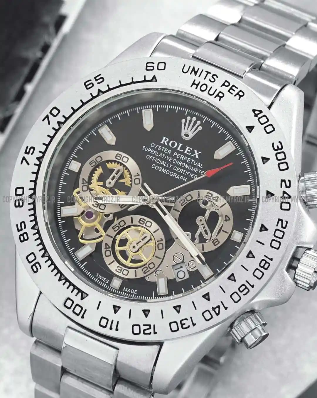 ساعت مچی مردانه رولکس ROLEX طرح Daytona مدل 2015 — تصویر ۴