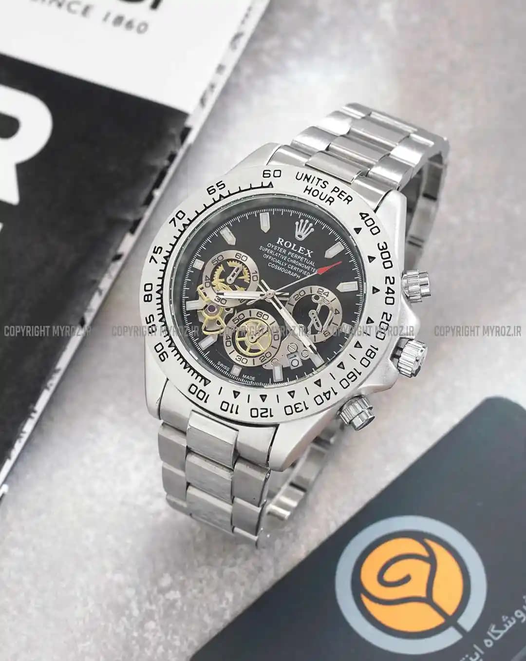 ساعت مچی مردانه رولکس ROLEX طرح Daytona مدل 2015 — تصویر ۳