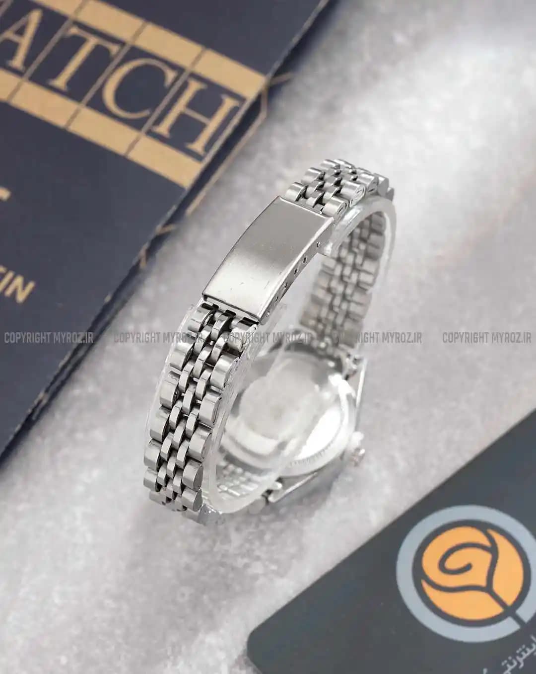 ساعت مچی زنانه رولکس ROLEX طرح دیت جاست مدل 2013 — تصویر ۵
