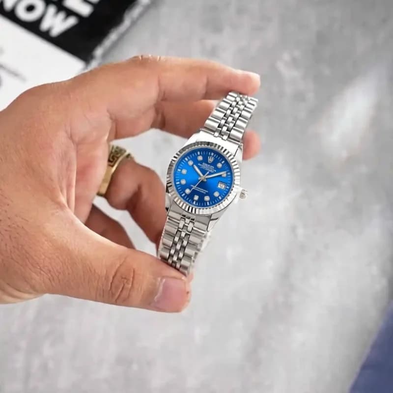 ساعت مچی زنانه رولکس ROLEX طرح دیت جاست مدل 2013 — تصویر ۱۰