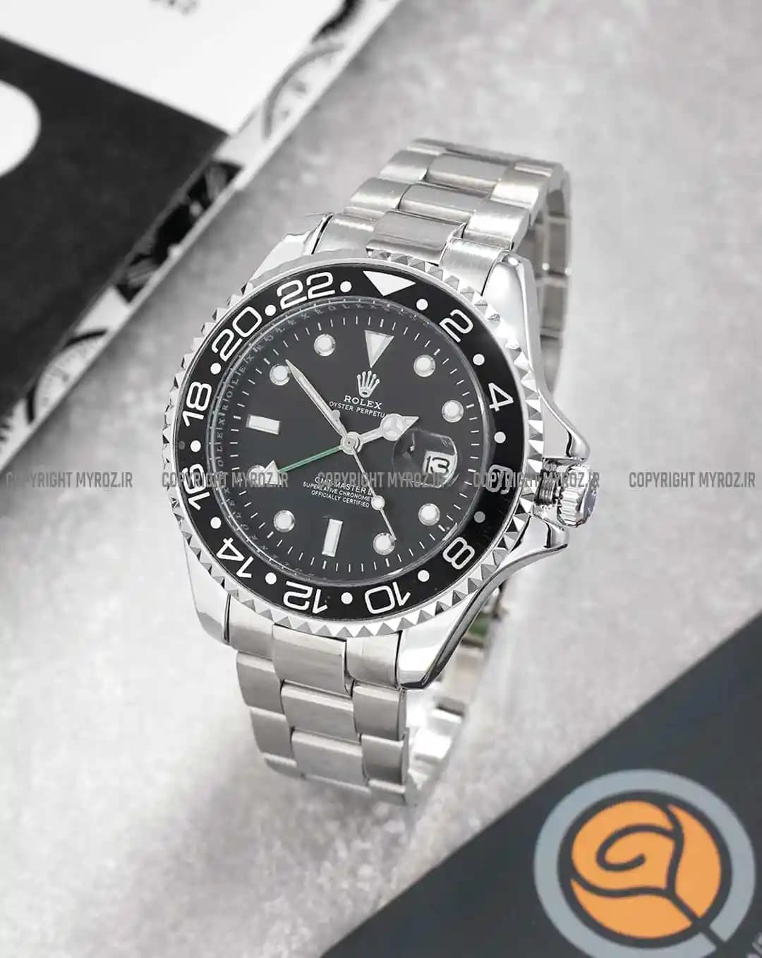ساعت مچی مردانه رولکس ROLEX طرح ساب مارین مدل 2002 — تصویر ۳