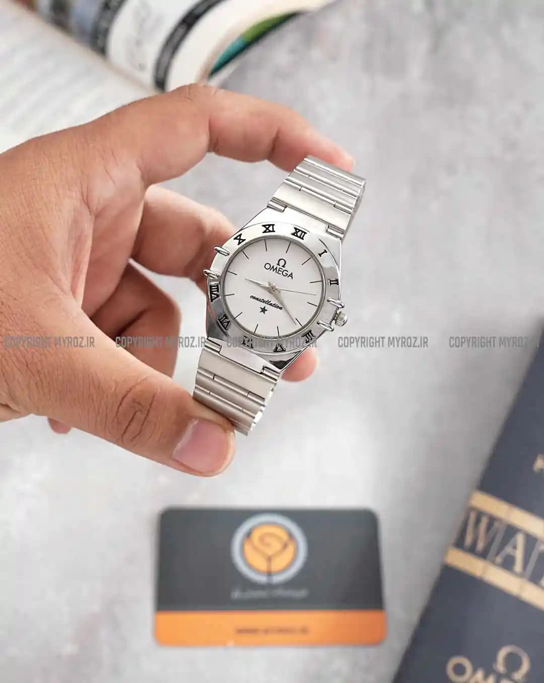 ساعت مچی زنانه امگا OMEGA مدل 2000 — تصویر ۲
