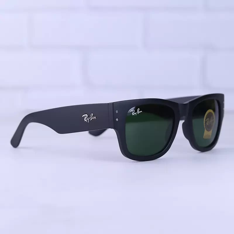 عینک آفتابی ری بن شیشه سبز فریم مربع RB 4164/2 — تصویر ۴