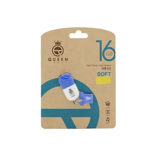 فلش 16GB مدل Queen Soft – آبی