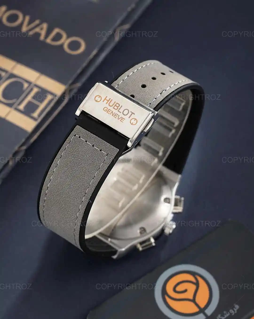 ساعت مچی مردانه هابلوت HUBLOT سه موتوره مدل 1960 — تصویر ۶