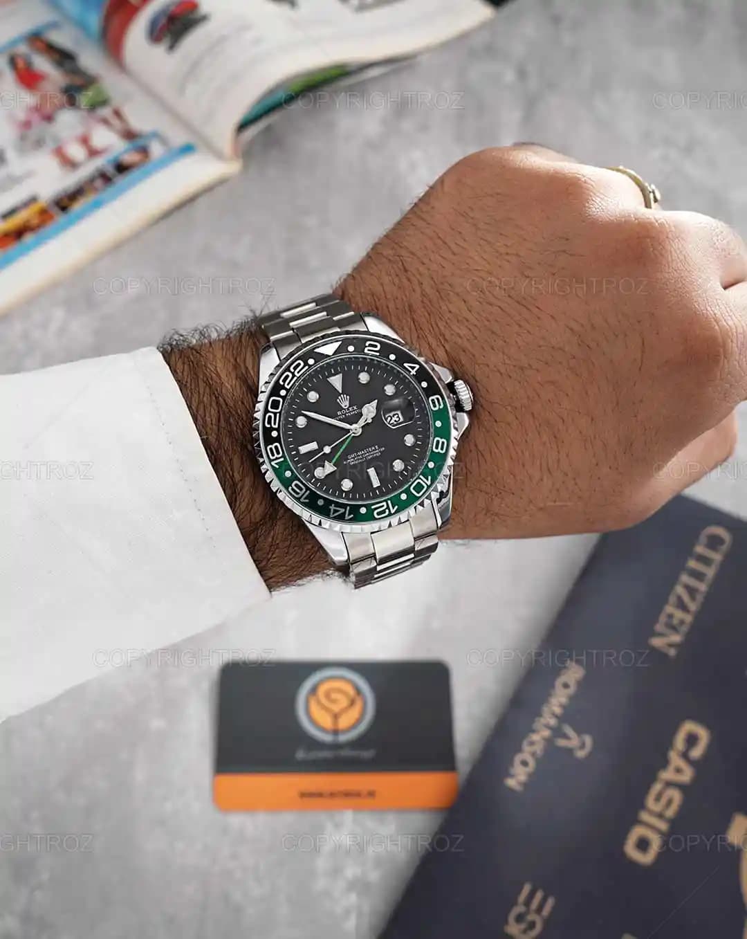 ساعت مچی مردانه رولکس ROLEX طرح ساب مارین مدل 1959 — تصویر ۲