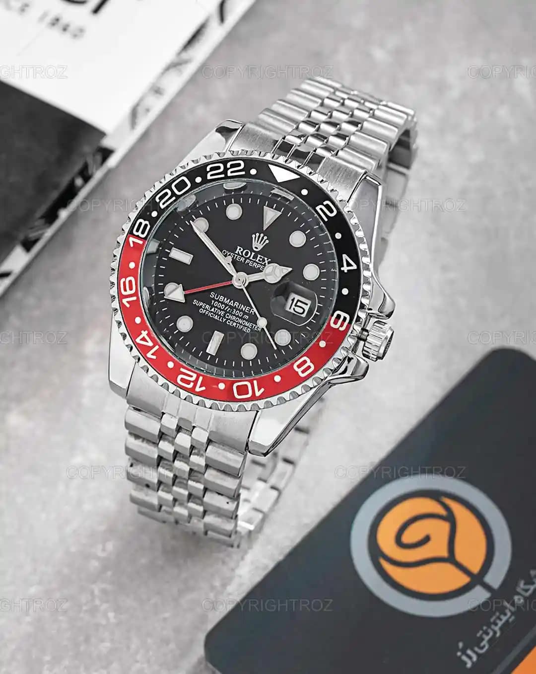 ساعت مچی مردانه رولکس ROLEX طرح ساب مارین مدل 1958 — تصویر ۳