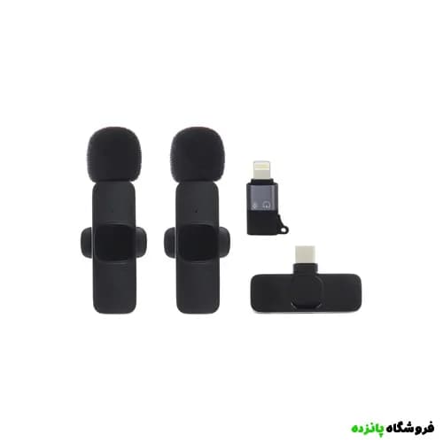 میکروفون بی سیم Type-C مدل K9 — تصویر ۲