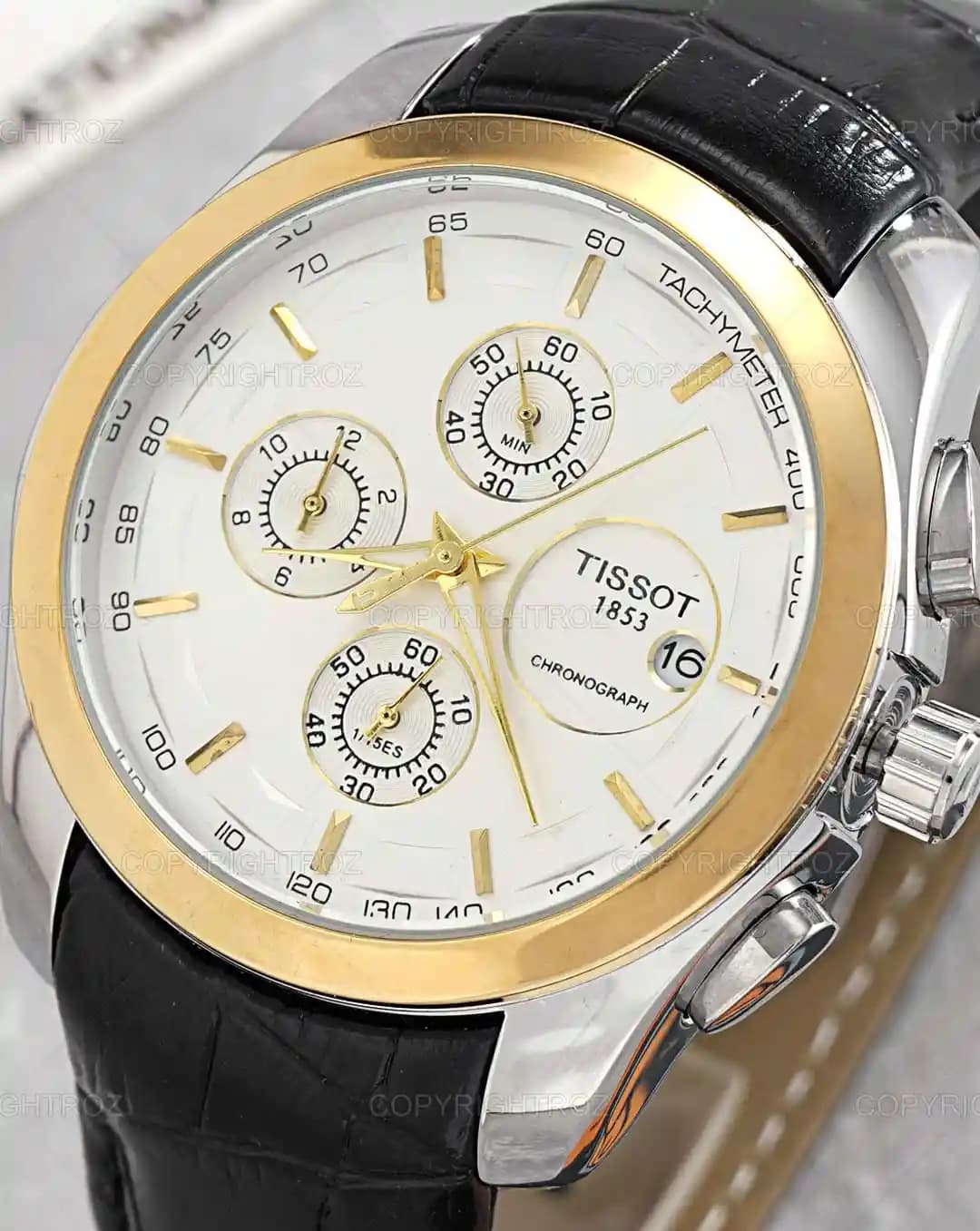 ساعت مچی مردانه تیسوت TISSOT سه موتوره مدل 1937 — تصویر ۵