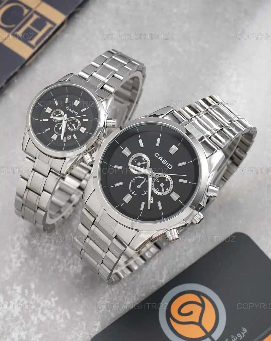 ست ساعت مچی کاسیو CASIO مدل 1923 — تصویر ۳
