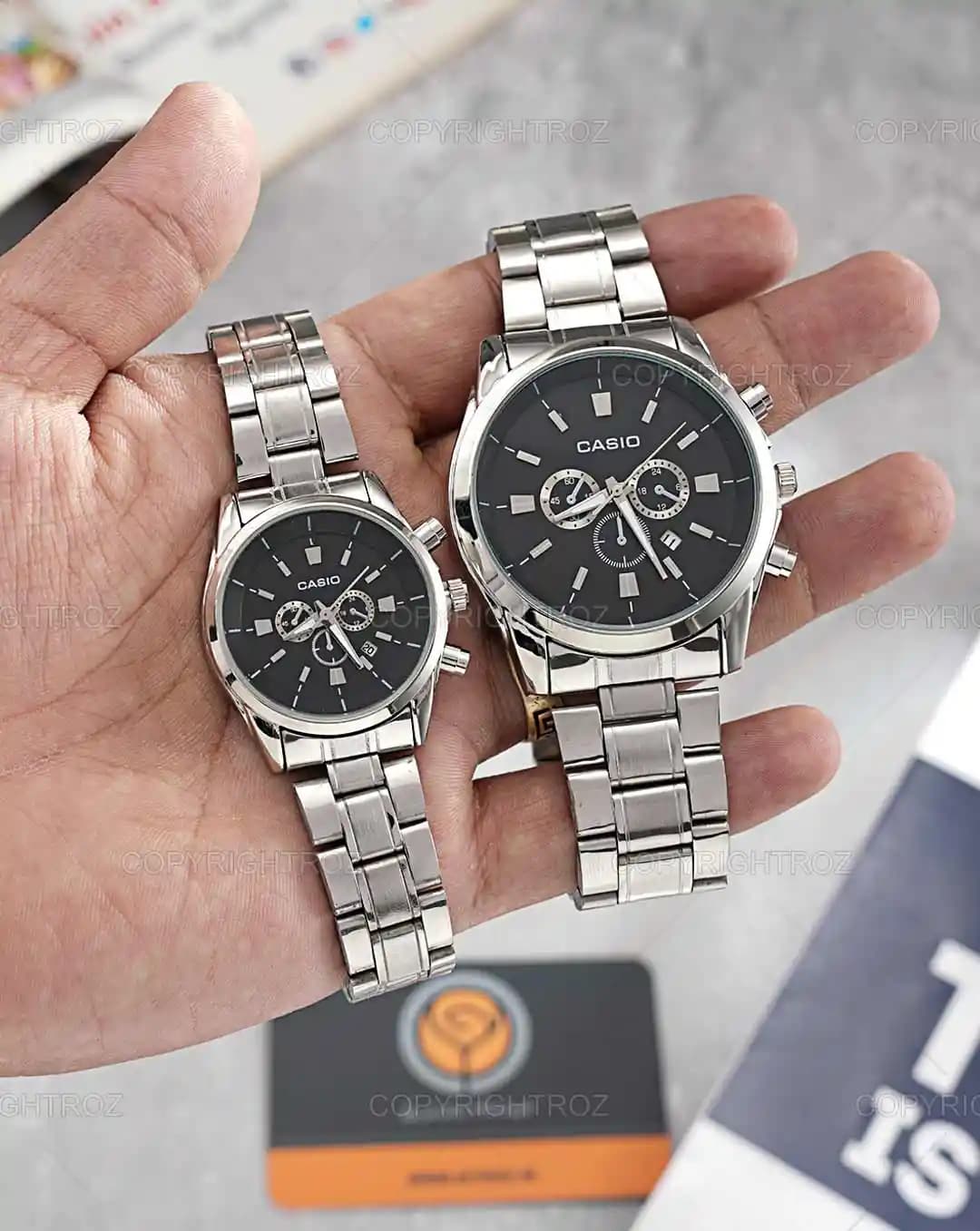 ست ساعت مچی کاسیو CASIO مدل 1923 — تصویر ۲