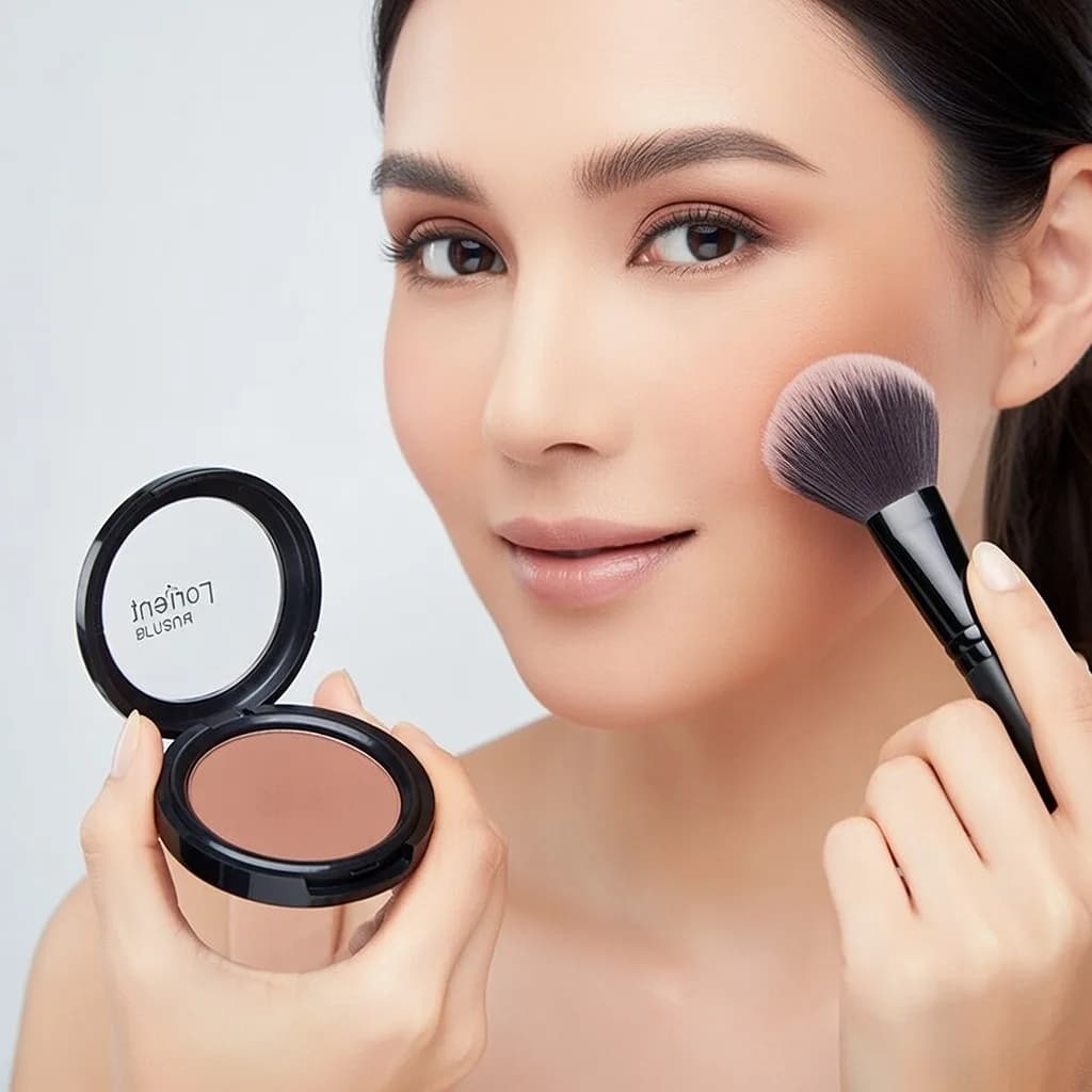 رژ گونه پودری لورینت شماره B13 حجم 13 گرم — تصویر ۳