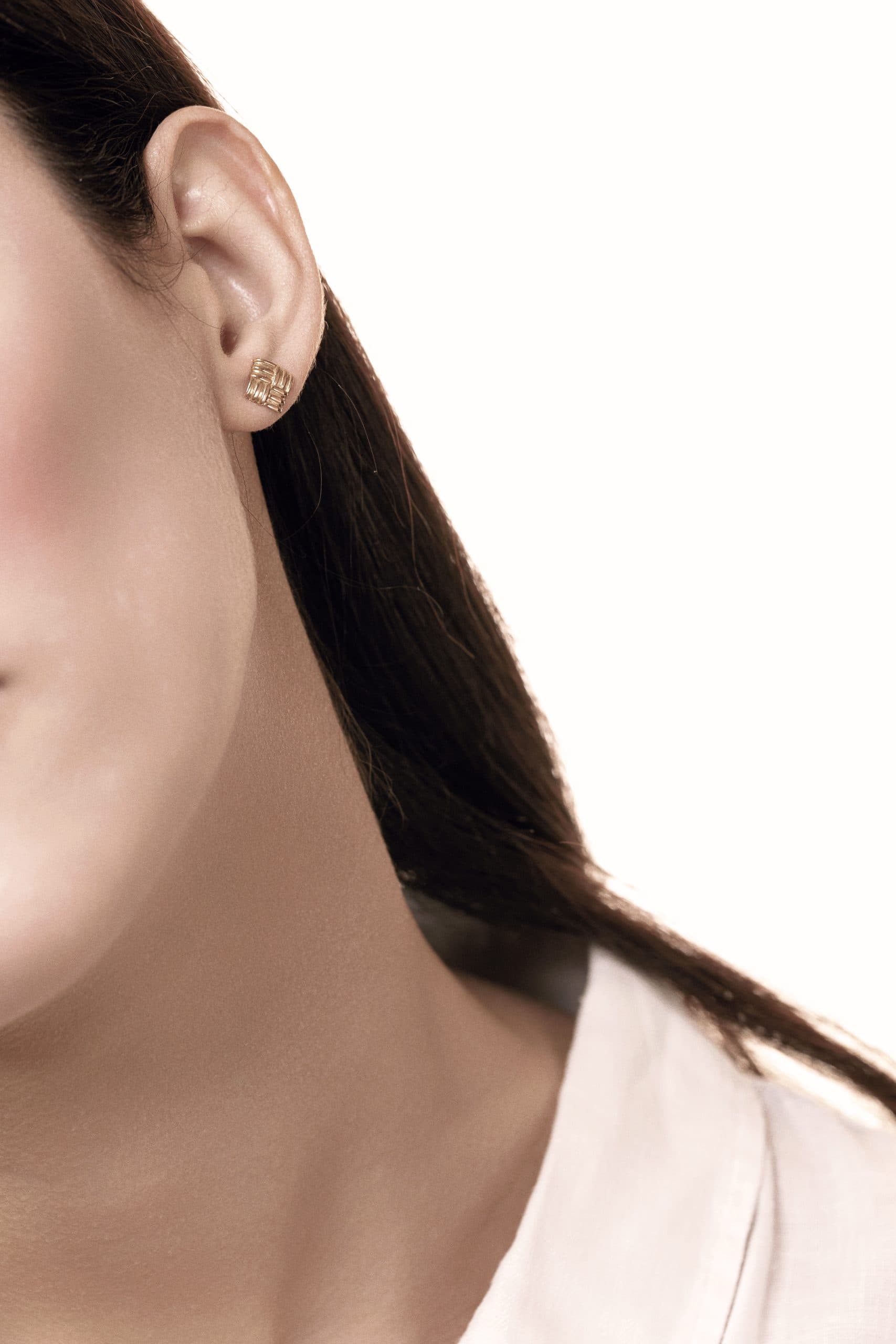 گوشواره طلا B.E.No1019 — تصویر ۲