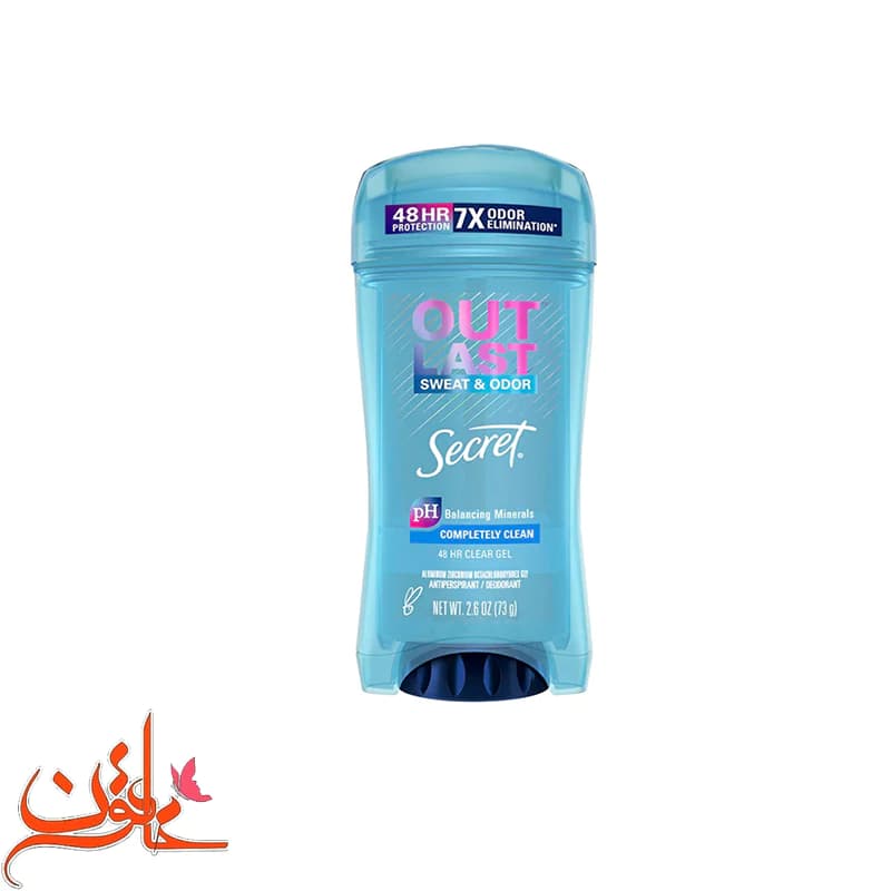 مام ژله ‌ای سکرت مدل COMPLETELY CLEAN حجم ۷۳ گرم