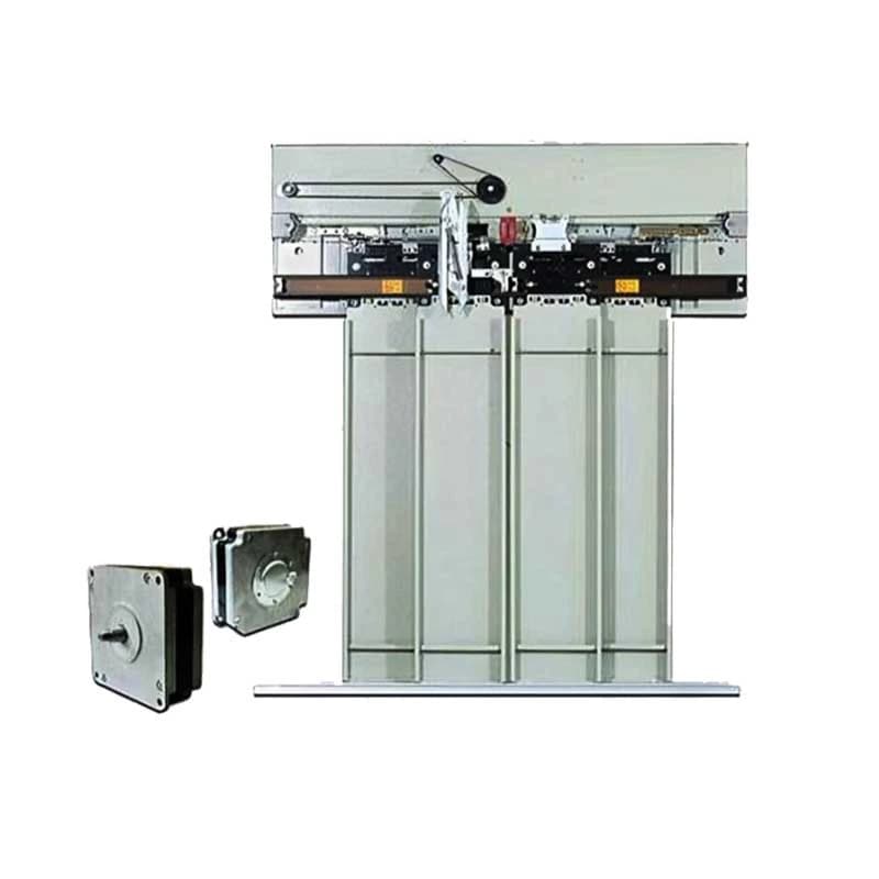 درب 90 کابین تلسکوپی آسانسور اتوماتیک حریری 2 لته ارتفاع 2 متر