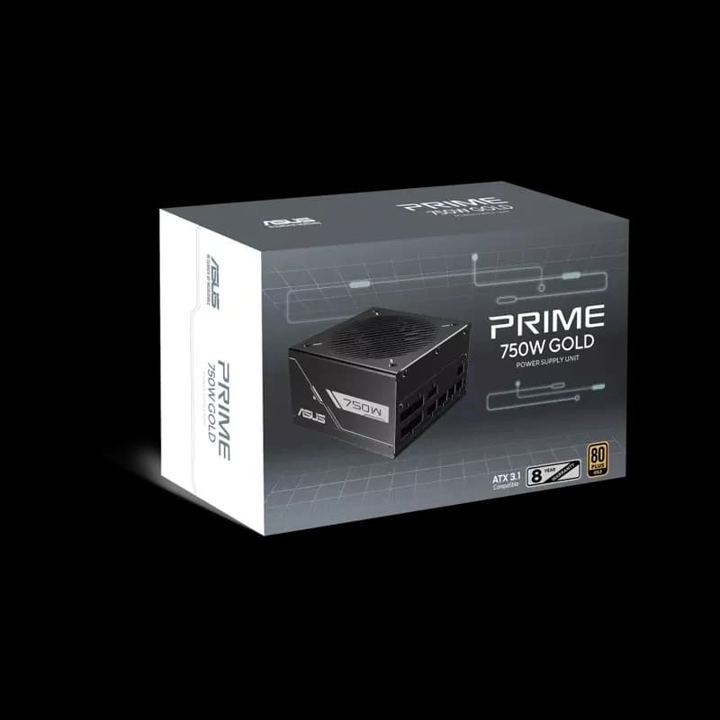 پاور ایسوس Prime 750W Gold Black Edition — تصویر ۸