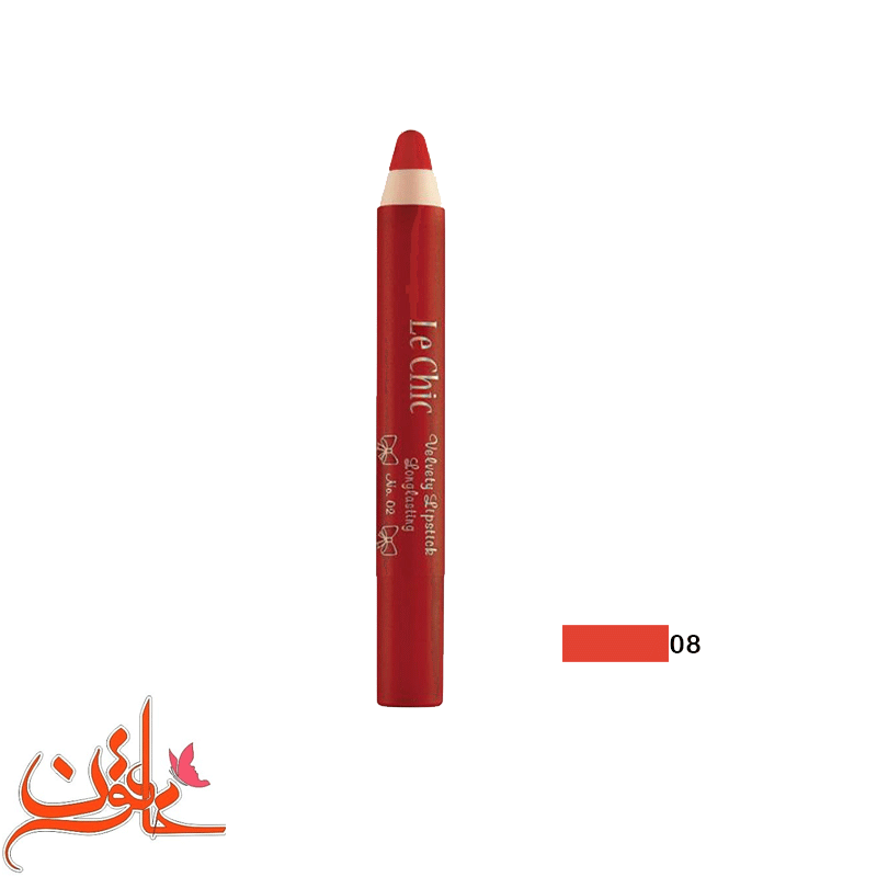 رژلب مدادی لچیک lechic شماره 08