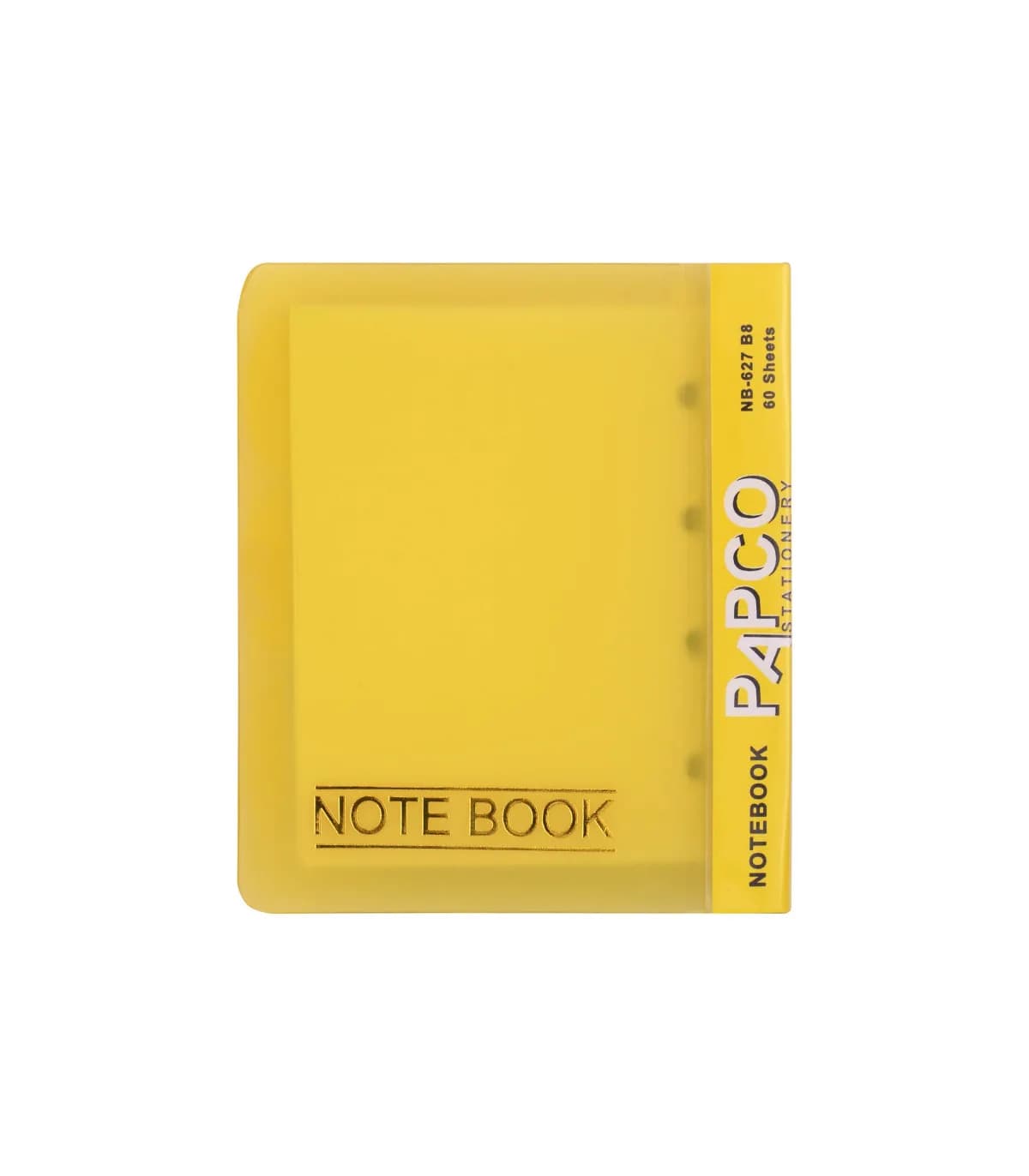 دفتر یادداشت B8 قفل دار 60 برگ پاپکو کد NB-627 — تصویر ۳