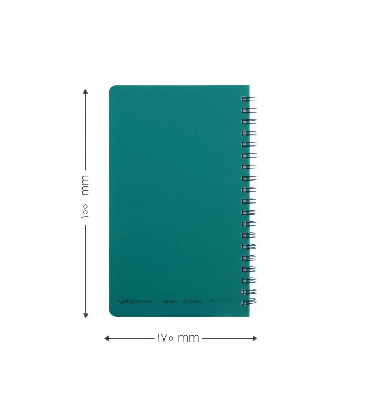 دفتر یادداشت 80 برگ پاپکو کد NB-664 — تصویر ۶