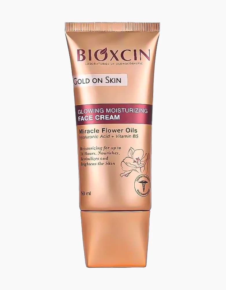 کرم لومی گلوشن مرطوب کننده بیوکسین مدل Gold on Skin | حجم 50 میل
