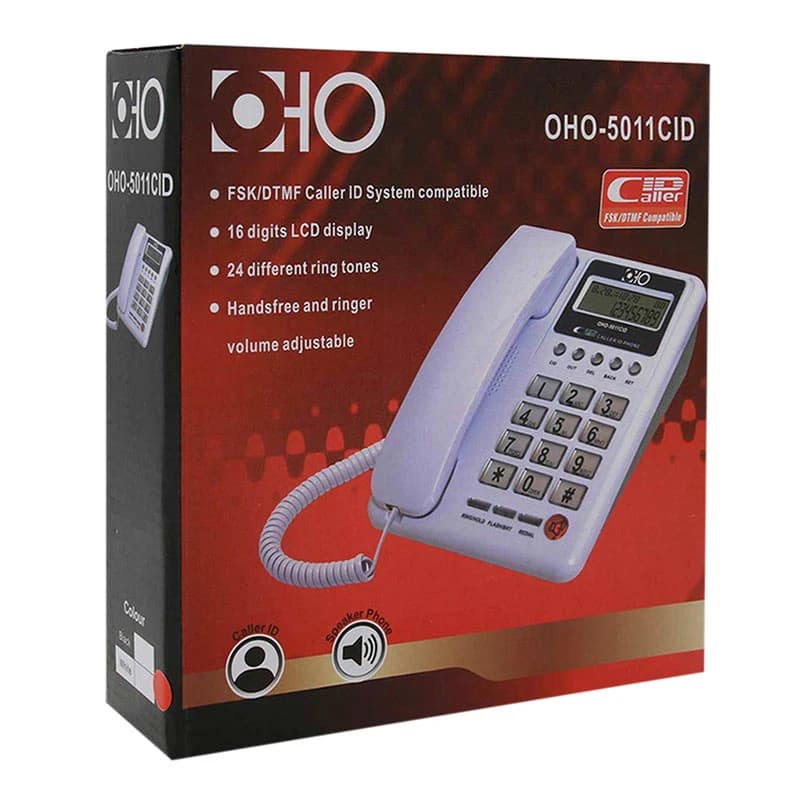 تلفن رومیزی اهو OHO 5011CID — تصویر ۲
