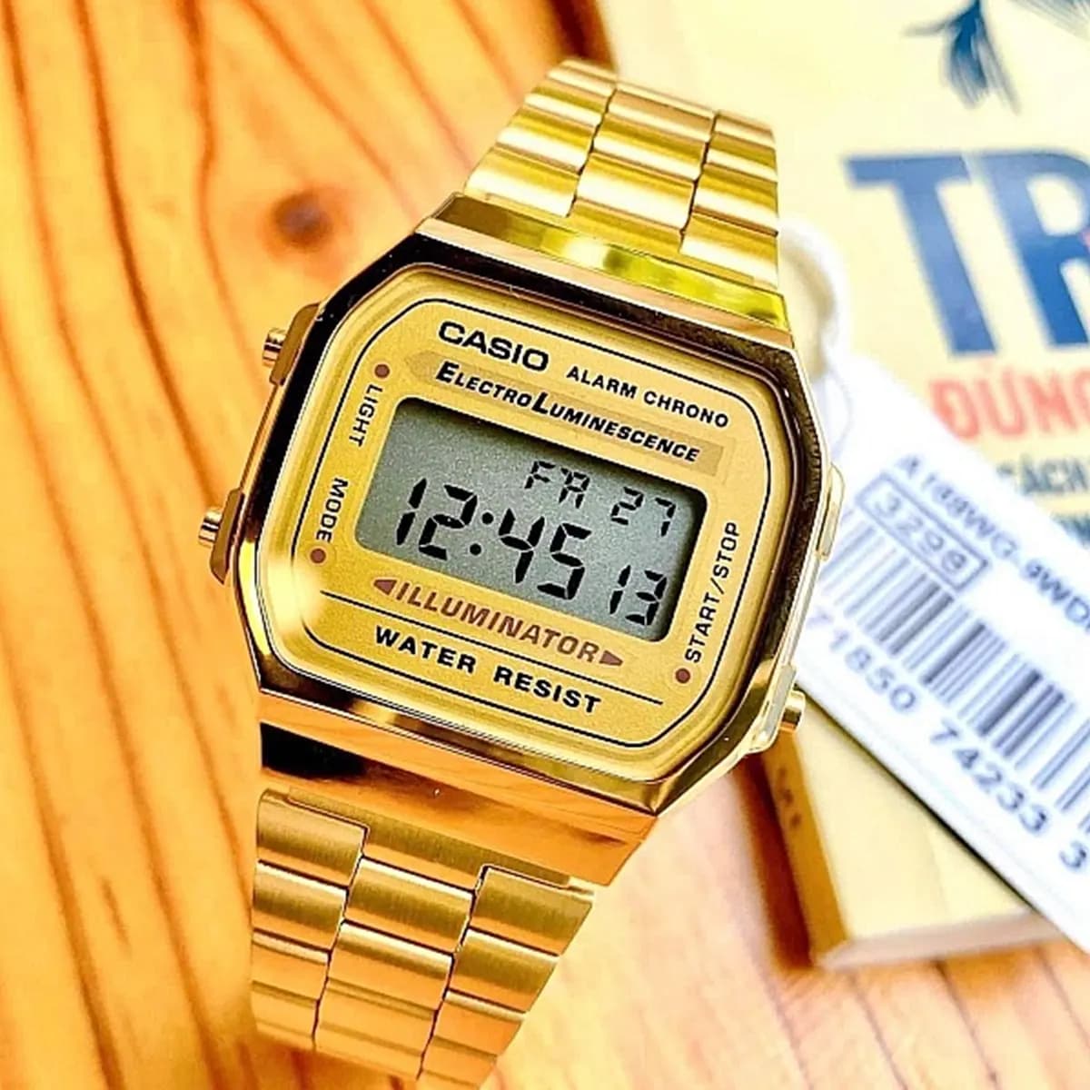 ساعت مچی کاسیو CASIO A168WG-9WD — تصویر ۹