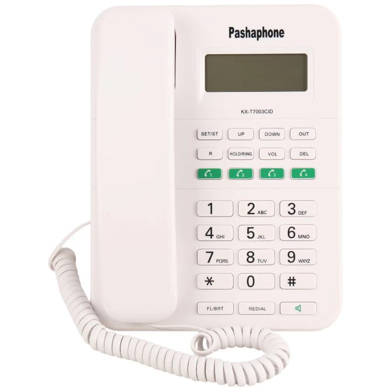 تلفن رومیزی پاشافون Pashaphone KX-T7003CID