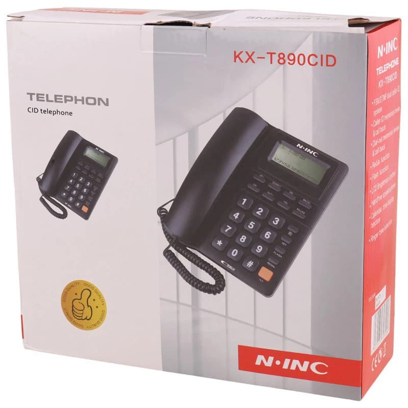 تلفن رومیزی ان.اینک N.INC KX-T890CID — تصویر ۲