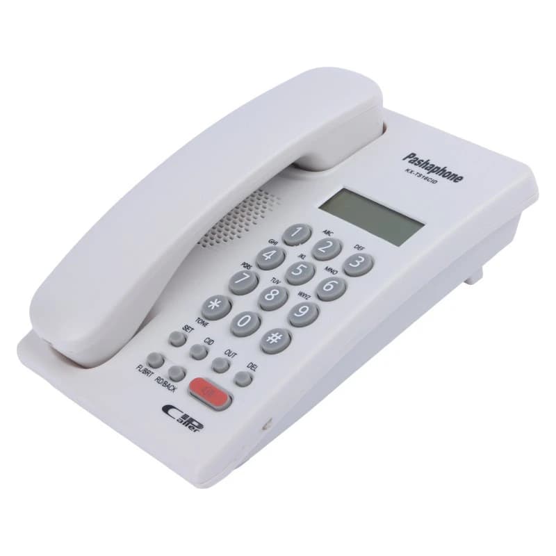 تلفن رومیزی پاشافون Pashaphone KX-TS16CID — تصویر ۳