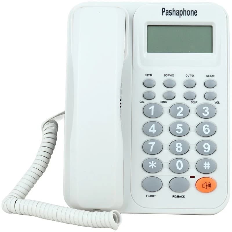 تلفن رومیزی پاشافون Pashaphone KX-T2027CID — تصویر ۳