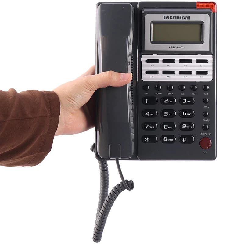 تلفن رومیزی تکنیکال Technical TEC-5847 — تصویر ۴