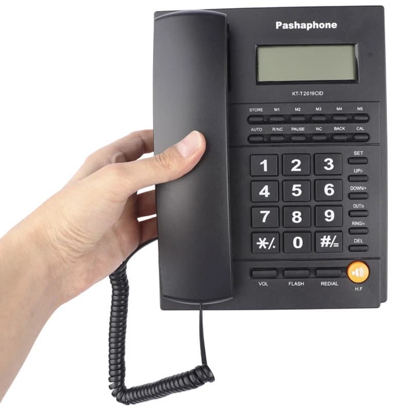 تلفن رومیزی پاشافون Pashaphone KT-T2019CID — تصویر ۷