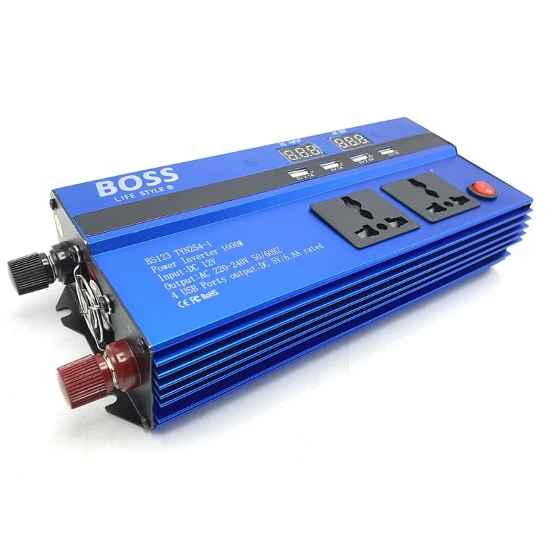 مبدل برق خودرو مدل LIFE_STYLE کد 1000W — تصویر ۴