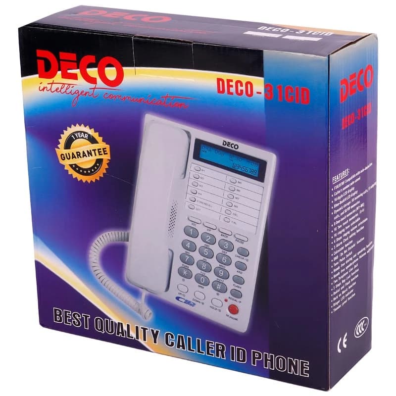 تلفن رومیزی دکو DECO 31CID — تصویر ۲