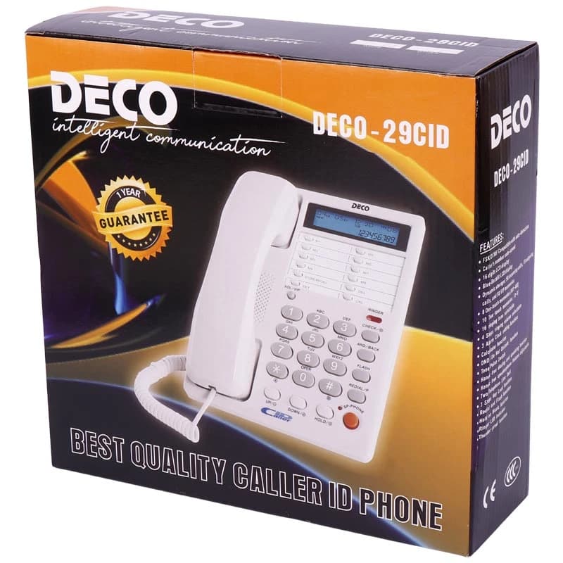 تلفن رومیزی دکو DECO 29CID — تصویر ۶