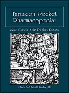دانلود کتاب Tarascon Pocket Pharmacopoeia 2018 Classic Shirt-Pocket Edition