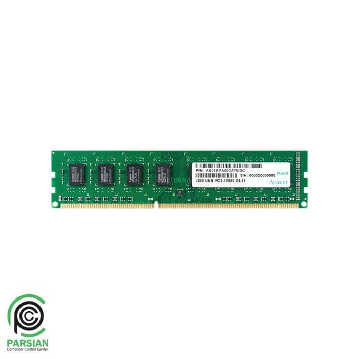 رم دسکتاپ اپیسر RAM APACER CL11 DDR3 4GB 1600MHz