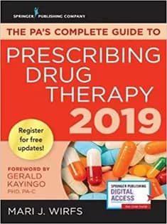 دانلود کتاب The PA’s Complete Guide to Prescribing Drug Therapy 2019