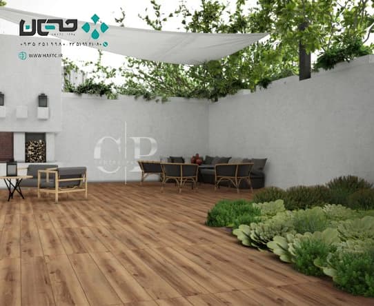 سرامیک پالرمو مدل amazon hazelnut 120*20 مات — تصویر ۲